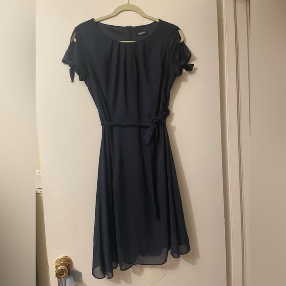 ZeaGoo Navy blue mini dress size small - Picture 2 of 10